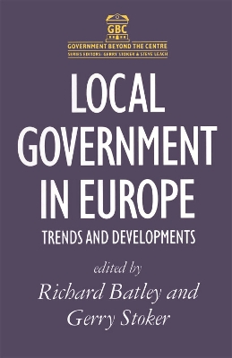 Local Government in Europe by Joyce Johnston