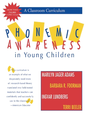 Phonemic Awareness in Young Children book