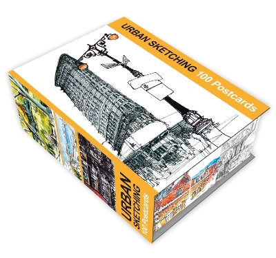 Urban Sketching: 100 Postcards: 100 Beautiful Location Sketches from Around the World book