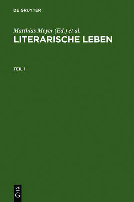 Literarische Leben: Rollenentwürfe in Der Literatur Des Hoch- Und Spätmittelalters. Festschrift Für Volker Mertens Zum 65. Geburtstag book