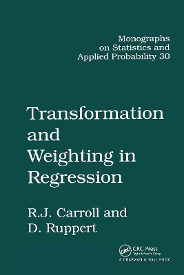 Transformation and Weighting in Regression book