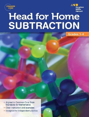 Head For Home Math Skills: Subtraction by Houghton Mifflin Harcourt