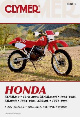 Honda XL/XR 200-350 78-95, XL/XR 250 78-2000 book