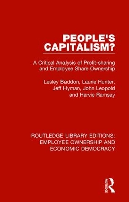 People's Capitalism? by Lesley Baddon
