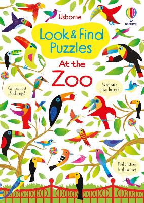Look and Find Puzzles At the Zoo book