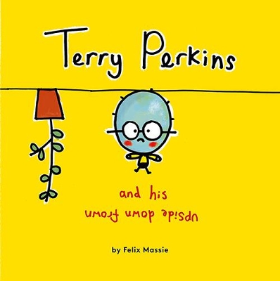 Terry Perkins and his Upside Down Frown book