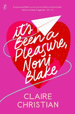 It's Been A Pleasure, Noni Blake book