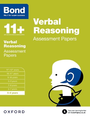 Bond 11+: Verbal Reasoning: Assessment Papers: 5-6 years book