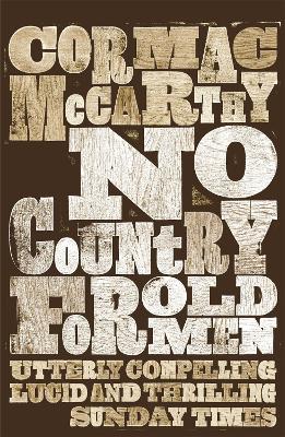 No Country for Old Men book