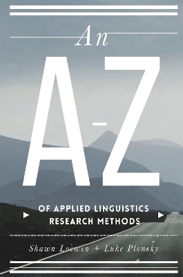 A-Z of Applied Linguistics Research Methods book