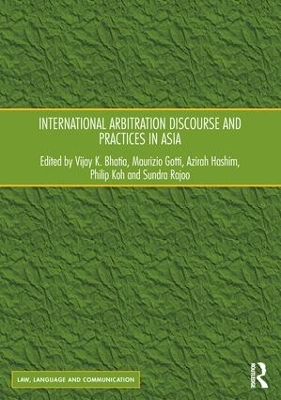 International Arbitration Discourse and Practices in Asia book