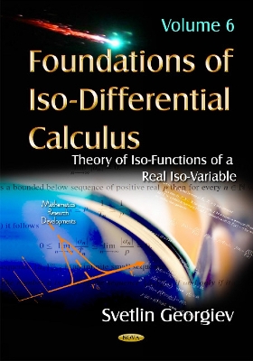 Foundations of Iso-Differential Calculus book
