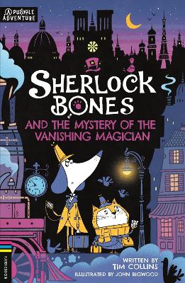 Sherlock Bones and the Mystery of the Vanishing Magician: A Puzzle Quest book