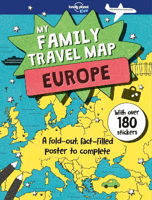 My Family Travel Map - Europe book