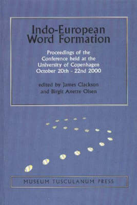 Indo-European Word Formation book
