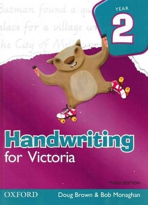 Handwriting for Victoria Year 2: Year 2 book