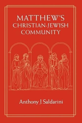 Matthew's Christian-Jewish Community book