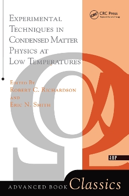 Experimental Techniques In Condensed Matter Physics At Low Temperatures book