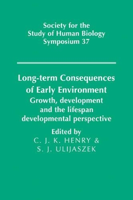 Long-term Consequences of Early Environment book