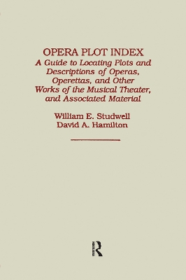 Opera Plot Index book