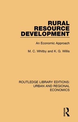 Rural Resource Development by M. C. Whitby