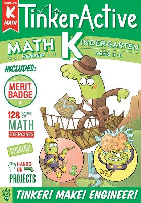 TinkerActive Workbooks: Kindergarten Math book