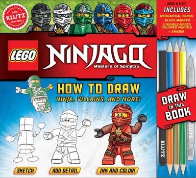 LEGO NINJAGO: How to Draw Ninja, Villains and More book