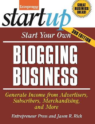 Start Your Own Blogging Business book