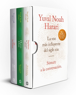 Estuche Harari (contiene: Sapiens; Homo Deus; 21 lecciones para el siglo XXI) / Yuval Noah Harari Books Set (Sapiens, Homo Deus, 21 Lessons for 21st Century) book