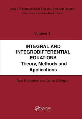 Integral and Integrodifferential Equations book