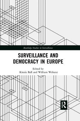 Surveillance and Democracy in Europe book