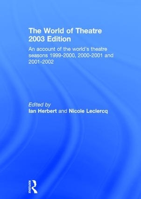 World of Theatre by Ian Herbert