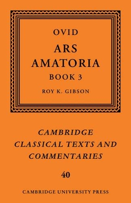 Ovid: Ars Amatoria, Book III by Ovid