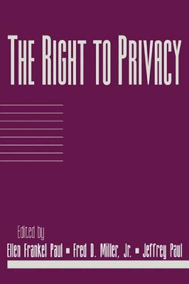 The Right to Privacy: Volume 17, Part 2 book