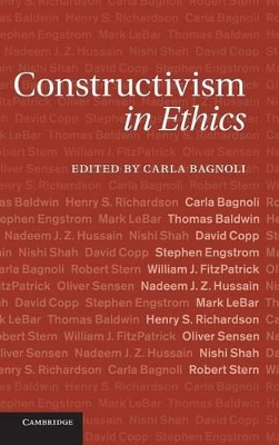 Constructivism in Ethics book