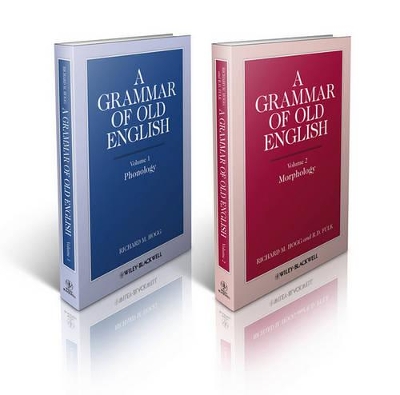 A Grammar of Old English V1 & V2 by Richard M. Hogg
