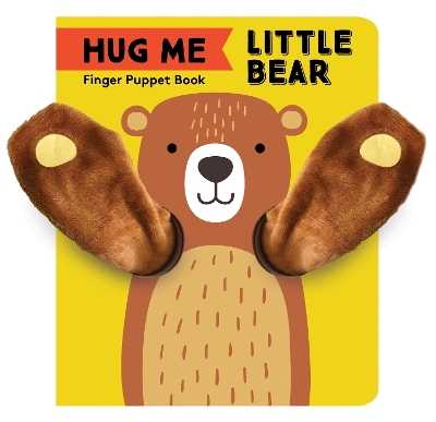 Hug Me Little Bear: Finger Puppet Book book