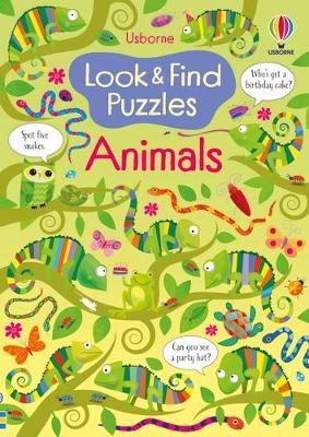 Look and Find Puzzles Animals book