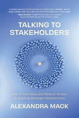 Talking to Stakeholders book