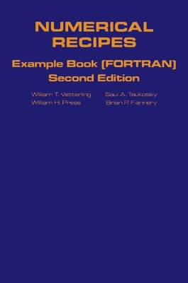 Numerical Recipes in FORTRAN Example Book book