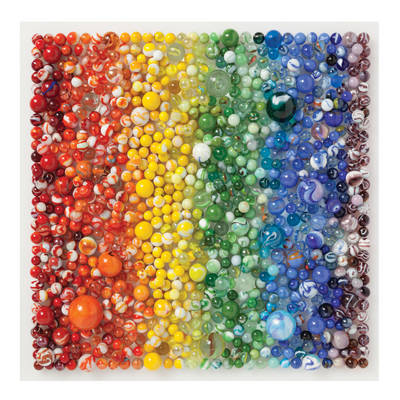 Rainbow Marbles book