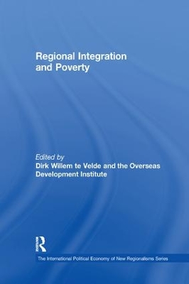 Regional Integration and Poverty by Dirk Willem te Velde