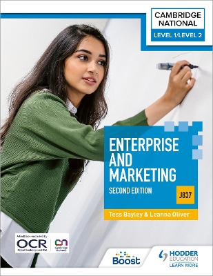 Level 1/Level 2 Cambridge National in Enterprise & Marketing (J837): Second Edition book