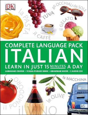 Complete Language Pack Italian: Learn in Just 15 Minutes a Day by DK