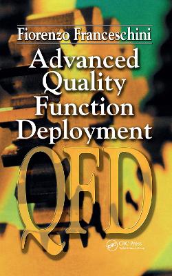 Advanced Quality Function Deployment book