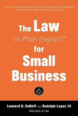 Law (in Plain English) for Small Business (Sixth Edition) book