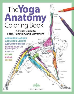 Yoga Anatomy Coloring Book book