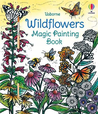 Wildflowers Magic Painting Book book