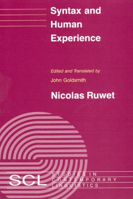 Syntax and Human Experience book