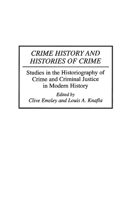 Crime History and Histories of Crime book